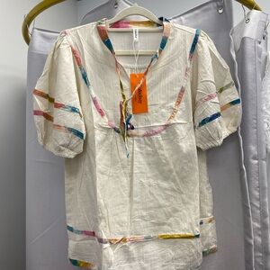 Colorful women’s top